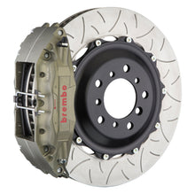Cargar imagen en el visor de la galería, Brembo 03-08 350Z PISTA Front Race BBK 4 Piston Cast 2pc 355x32x53a 2pc Rotor T3-Clear HA