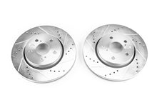 Cargar imagen en el visor de la galería, Power Stop 18-19 Toyota C-HR Front Evolution Drilled &amp; Slotted Rotors - Pair
