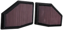Cargar imagen en el visor de la galería, K&amp;N 2020 BMW M550i 4.4L V8 Replacement Air Filter (2 Per Box)