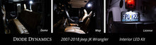 Cargar imagen en el visor de la galería, Diode Dynamics Wrangler JK 4dr Interior Kit Stage 1 - Red