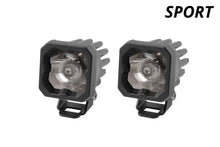 Cargar imagen en el visor de la galería, Diode Dynamics Stage Series C1 LED Pod Sport - White Flood Standard BBL (Pair)