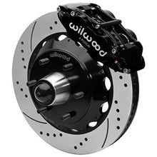 Cargar imagen en el visor de la galería, Wilwood Forged Narrow Superlite 6R Front Big Brake Kit 14.00in Drilled Rotors 67-86 GM C1500 - Black