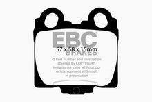 Cargar imagen en el visor de la galería, EBC 98-05 Lexus GS300 3.0 Ultimax2 Rear Brake Pads