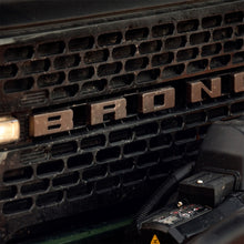 Cargar imagen en el visor de la galería, Ford Racing 2021+ Bronco Grille Lettering Overlay Kit - Bronze