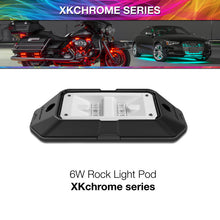 Cargar imagen en el visor de la galería, XK Glow XKchrome Low Profile Ultra Bright Rock Light Pod 6W