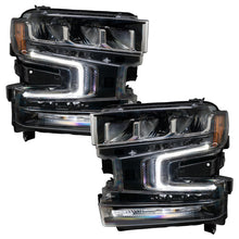 Cargar imagen en el visor de la galería, Oracle 19-21 Chevy Silverado 1500 RGB+W Headlight DRL Kit - w/ Simple Controller