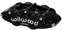 Cargar imagen en el visor de la galería, Wilwood Caliper-Narrow Superlite 6R-RH - Black 1.62/1.12/1.12in Pistons 1.10in Disc