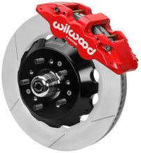 Cargar imagen en el visor de la galería, Wilwood 70-81 FBody/75-79 A&amp;XBody AERO6 Frt BBK 14in Rtr Red Calipers Use w/ Pro Drop Spindle