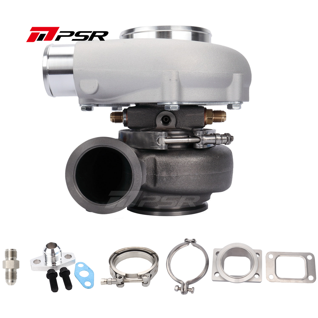 Pulsar Turbo PSR 6862G 35-1050 Ball Bearing Turbo Billet Wheel Dual Vband 0.83A/R HP Rating 1050