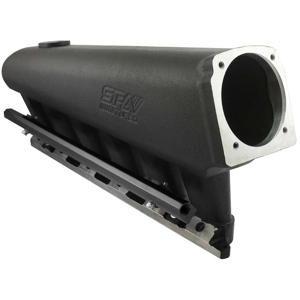 93-98 SUPRA 2JZGE INTAKE MANIFOLD - 6 INJECTORS - BLACK - SPA PERFORMANCE