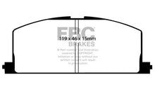 Cargar imagen en el visor de la galería, EBC 85-88 Chevrolet Nova 1.6 Ultimax2 Front Brake Pads