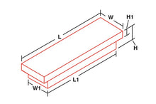 Cargar imagen en el visor de la galería, Deezee Universal Tool Box - Specialty Narrow BT Alum FULLSIZE