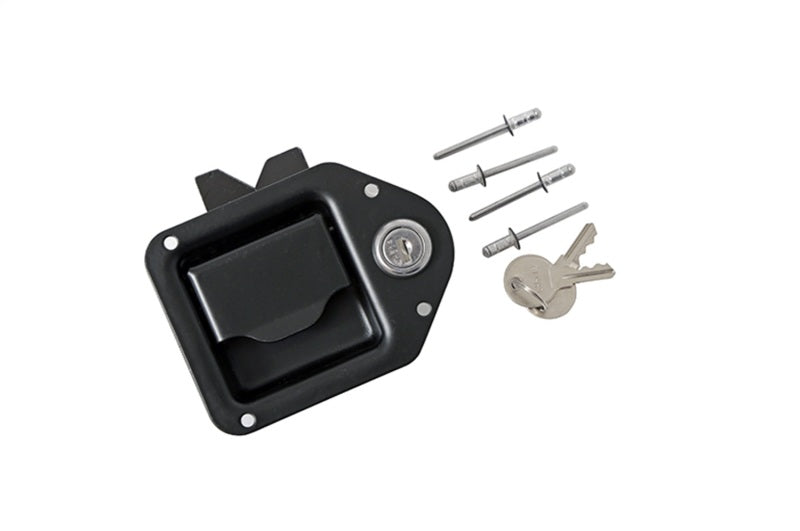 Deezee Universal Tool Box - Service Parts Locking Latch (Blk)