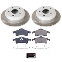 Cargar imagen en el visor de la galería, Power Stop 99-04 Jeep Grand Cherokee Rear Semi-Coated Rotor Kit