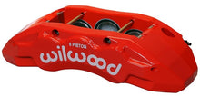 Cargar imagen en el visor de la galería, Wilwood Caliper-TX6R- R/H - Red 2.00/1.88/1.88in Pistons 1.50in Disc