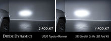 Cargar imagen en el visor de la galería, Diode Dynamics SS5 Stealth Grille LED Pod Bracket Kit for 2014-2023 Toyota 4Runner