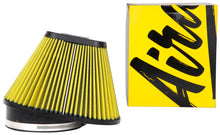Cargar imagen en el visor de la galería, Airaid Universal Air Filter - Cone 6in F x 10-1/4x7-5/16in B x 5-5/8x2-5/8in T x 6-1/2in H-Synthamax
