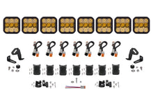 Cargar imagen en el visor de la galería, Diode Dynamics SS5 Sport Universal CrossLink 8-Pod Lightbar - Yellow Combo