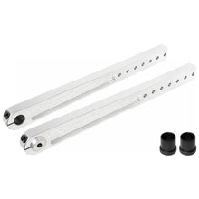Cargar imagen en el visor de la galería, RockJock Billet Aluminum Antirock Pre-Runner Sway Bar Arms (33.67in OAL 35 spline) w/ Hardware