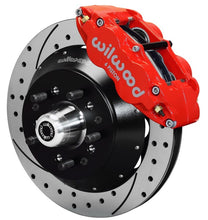 Cargar imagen en el visor de la galería, Wilwood Narrow Superlite 6R Dust-Seal Big Brake Front Brake Kit 14in. Drilled w/ Wilwood Pro Spindle