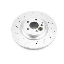 Cargar imagen en el visor de la galería, Power Stop 17-18 Mercedes-Benz SLC300 Front Evolution High Carbon Geomet Coated Rotor