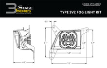 Cargar imagen en el visor de la galería, Diode Dynamics SS3 Pro Type SV2 Kit ABL - White SAE Fog