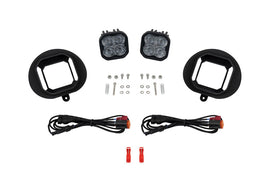Diode Dynamics 02-08 Dodge Ram 1500/2500/3500/ Durango SS3 LED Foxbeam Fog Light Kit
