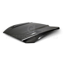 Cargar imagen en el visor de la galería, Anderson Composites 2015-2017 Ford Mustang Double Sided Carbon Fiber Type-OE Style Hood