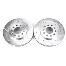 Cargar imagen en el visor de la galería, Power Stop 04-07 Ford Freestar Front Evolution Drilled &amp; Slotted Rotors - Pair