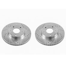 Cargar imagen en el visor de la galería, Power Stop 14-16 Mazda 3 Front Evolution Drilled &amp; Slotted Rotors - Pair