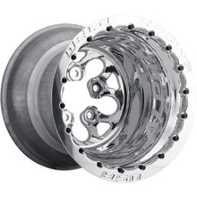 Load image into Gallery viewer, Weld Alpha-1 15x13 / 5x4.5 BP / 4in BS Polished Wheel - Polished Double Beadlock MT
