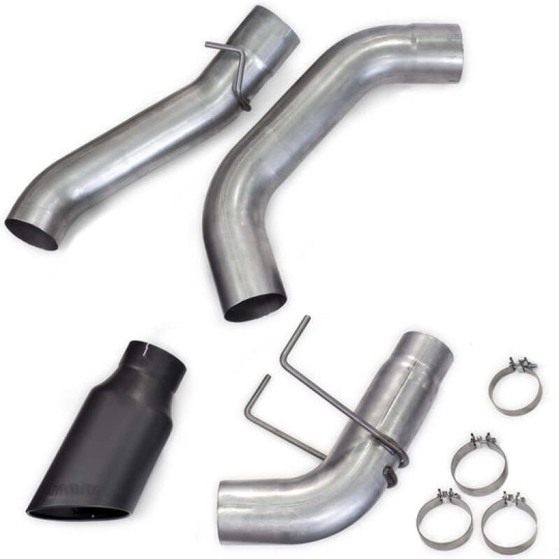 Banks Power 19-23 Dodge Ram Crew Cab 6.7L Cummins Monster Exhaust - SS Single Exhaust w/ Black Tip