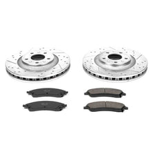 Cargar imagen en el visor de la galería, Power Stop 06-07 Cadillac CTS Front Z23 Evolution Sport Brake Kit