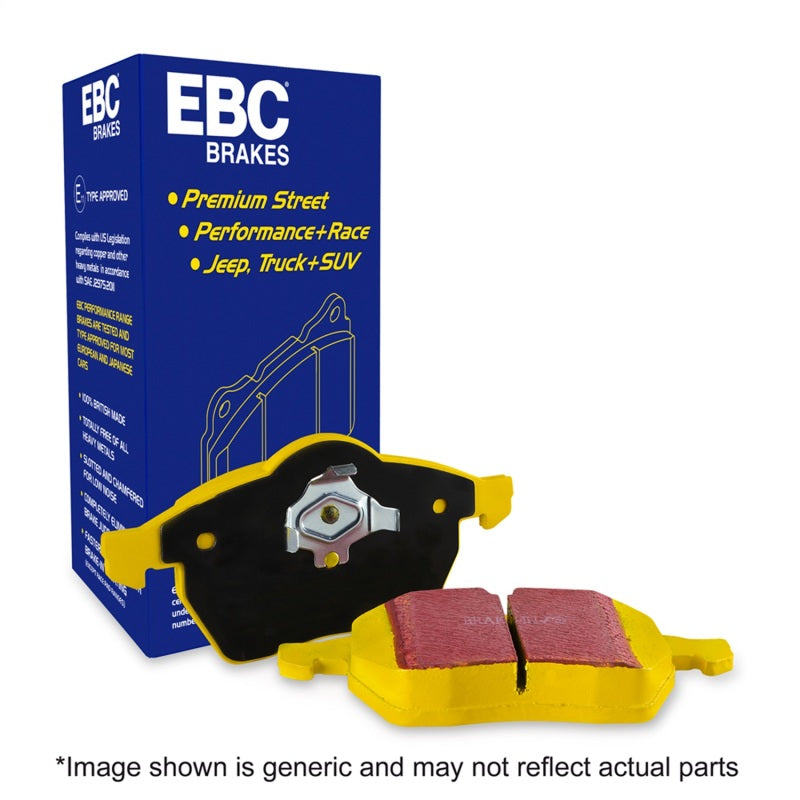 EBC 02 Cadillac Escalade 5.3 (Akebono rear caliper) Yellowstuff Rear Brake Pads