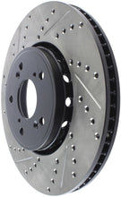 Cargar imagen en el visor de la galería, StopTech Slotted &amp; Drilled Sport Brake Rotor