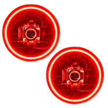 Cargar imagen en el visor de la galería, Oracle Lighting 97-06 Jeep Wrangler TJ Pre-Assembled LED Halo Headlights -Red