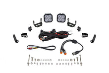 Cargar imagen en el visor de la galería, Diode Dynamics SS3 LED Bumper 1 In Roll Bar Kit Sport - White SAE Fog (Pair)