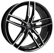 Cargar imagen en el visor de la galería, Enkei SS05 20x8.5 5x114.3 38mm Offset 72.6mm Bore Black Machined Wheel