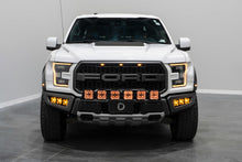 Cargar imagen en el visor de la galería, Diode Dynamics 17-20 Ford Raptor SS5 Grille CrossLink Lightbar Kit - Yellow Pro Combo