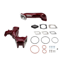 Cargar imagen en el visor de la galería, Wehrli 11-16 Chevrolet 6.6L LML Duramax High Flow Y-Bridge Kit - WCFab Red