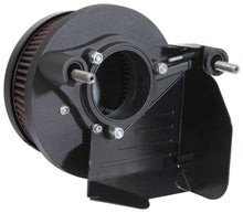 Cargar imagen en el visor de la galería, K&amp;N 17-18 Harley Davidson Road Glide Hammer Black Street Metal Intake System