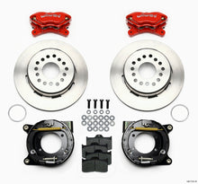 Cargar imagen en el visor de la galería, Wilwood Forged Dynalite P/S Park Brake Kit Red Chevy 12 Bolt w/ C-Clips