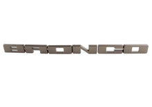 Cargar imagen en el visor de la galería, Ford Racing 2021+ Bronco Grille Lettering Overlay Kit - Bronze