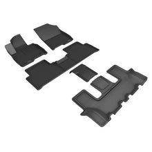 Cargar imagen en el visor de la galería, 3D MAXpider 22-23 Kia Sorento 6-Seats Kagu Floor Mat- Black R1 R2 R3