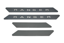 Cargar imagen en el visor de la galería, Putco 19-20 Ford Ranger SuperCrew - w/ RANGER Etching (4pcs) Black Platinum Door Sills