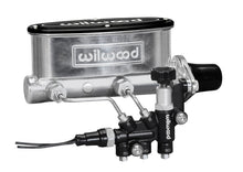 Cargar imagen en el visor de la galería, Wilwood HV Tandem M/C Kit w L/H Bracket &amp; Prop Valve - 1 1/8in Bore Ball Burnished