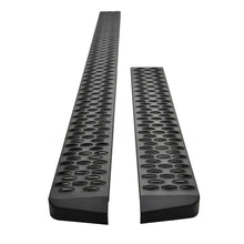 Cargar imagen en el visor de la galería, Westin Ford Transit Van 150/250/350 (46in Driver &amp; 97in. Pass) Grate Steps Running Boards - Tex. Blk