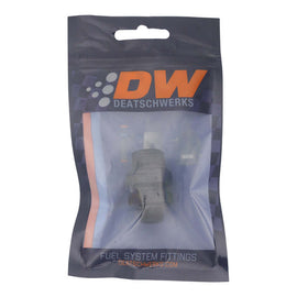 DeatschWerks 6AN ORB Male to 8AN ORB Male Swivel Adapter - Anodized Matte Black