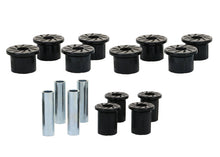 Cargar imagen en el visor de la galería, Whiteline 89-95 Toyota Pickup / 01-04 Toyota Tacoma Rear Leaf Spring Shackle Bushing Kit