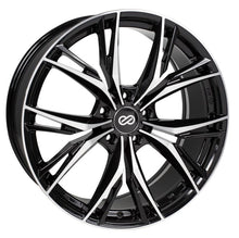 Cargar imagen en el visor de la galería, Enkei ONX 17x7.5 45mm Offset 5x100 Bolt Pattern 72.6 Bore Dia Black Machined Wheel